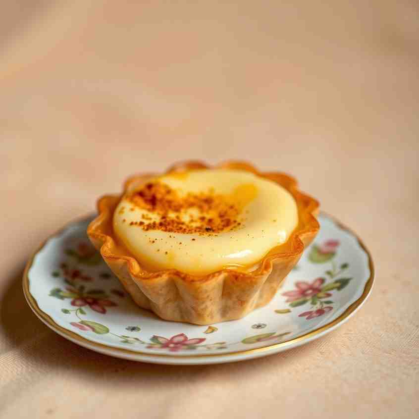 Portuguese Custard Tarts - Hong Kong Egg Tart Recipe